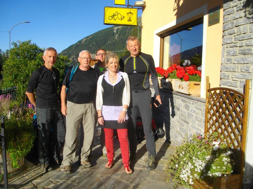 Albergo Valentino Bionaz Bagian luar foto