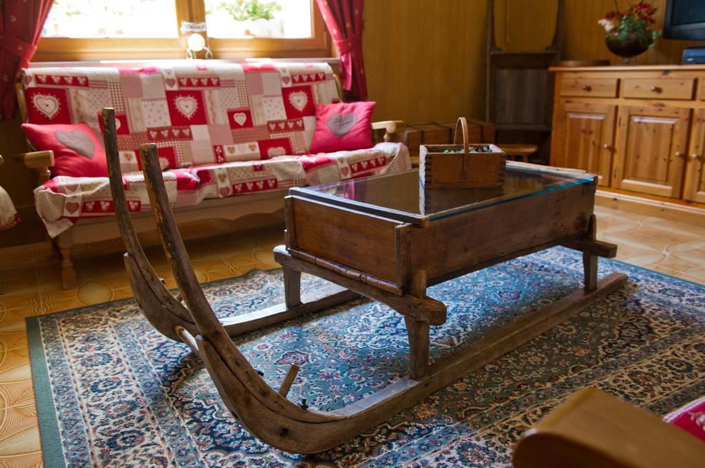 Albergo Valentino Bionaz Bagian luar foto
